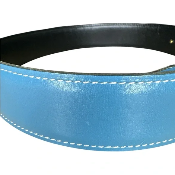 41 Hermes Blue Belt 65cm Full Set - Picture 7 of 11